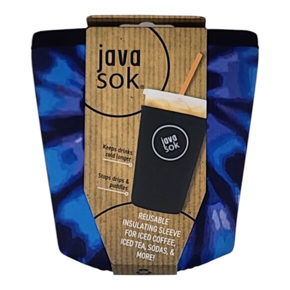 JavaSok - Medium - Blue Tie Dye - Picture 1 of 4